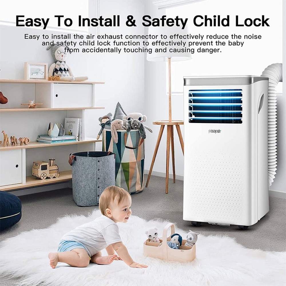 Pasapair 10000 BTU 3in1 Portable Air Conditioner/Air Cooler with